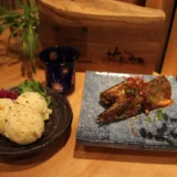 ポテサラとイワシ